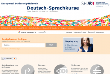 Kursportal Schleswig-Holstein • deutsch.sh.kursportal.info